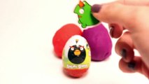 Play-Doh Eggs Angry Birds Playdough Eggs Angry Birds Surprise Eggs