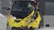 2008 Smart Fortwo moderate overlap IIHS crash test