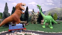 The Good Dinosaur Thomas and Friends Minions Story | Spongebob TMNT Surprise Toys Huevos S