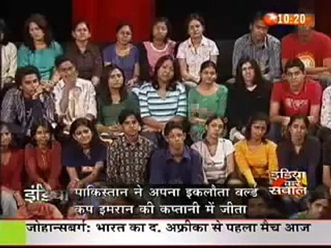 Imran Khan Answering Indian Students Questions in Indian TV Show