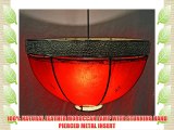 Moroccan Half Moon Modern Henna Ceiling / Wall Lamp - Top