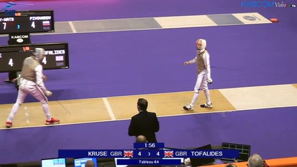 CIP 2016 - T64 à 1/4 de finale - piste jaune