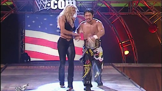 WCW U.S. Championship: Tajiri © (w/ Torrie Wilson) vs. Christian