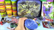 Jurassic World Surprise Lunchbox! Blind Bags Peeps Playskool Heros Ugglys Shopkins!