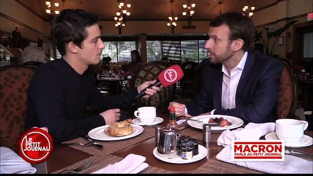 Emmanuel Macron : Quand vous avez un prénom qui n'est pas Martin ou Emmanuel, c'est plus difficile d'avoir un job - Re