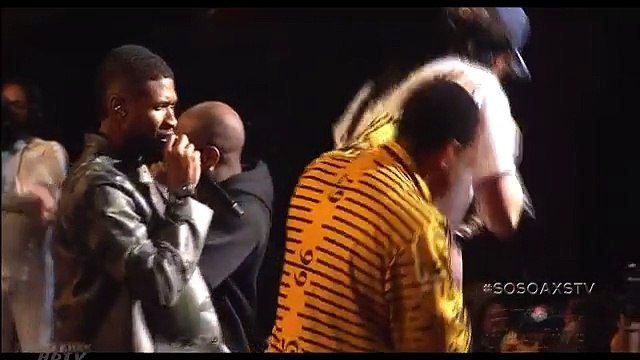 Ludacris Usher Lil Jon at the So So Def 20th Anniversary Concert