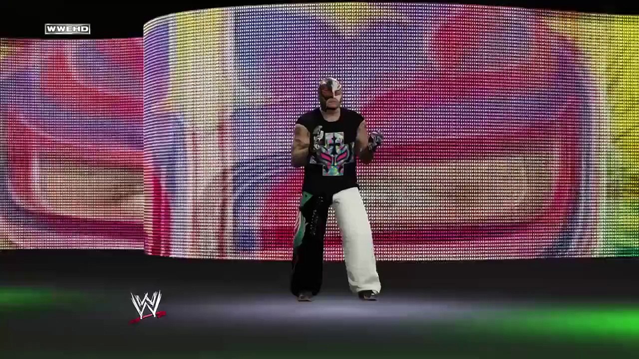 Batista vs Rey Mysterio Survivor Series 2009 CNZ 2K15 simulation 2015 (PS4)