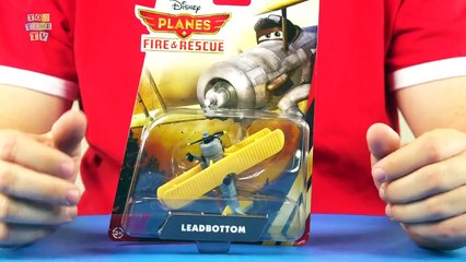 Disney Planes Fire and Rescue Leadbottom Bi plane Toy
