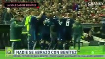 Real Madrid Players Ignore Rafa Benitez In Goal Celebration 05/01/2015