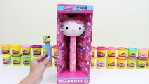 GIGANTISKE Hello Kitty Pez Godteri Dispenser og 3 Hello Kitty Blind Poser Overraskelse Leker!