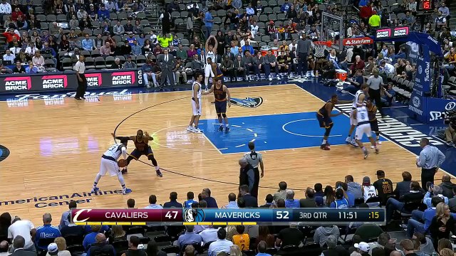 Deron Williams Shaqtin A Fool Moment | Cavaliers vs Mavericks | Jan 10, 2016 | NBA 2015 1