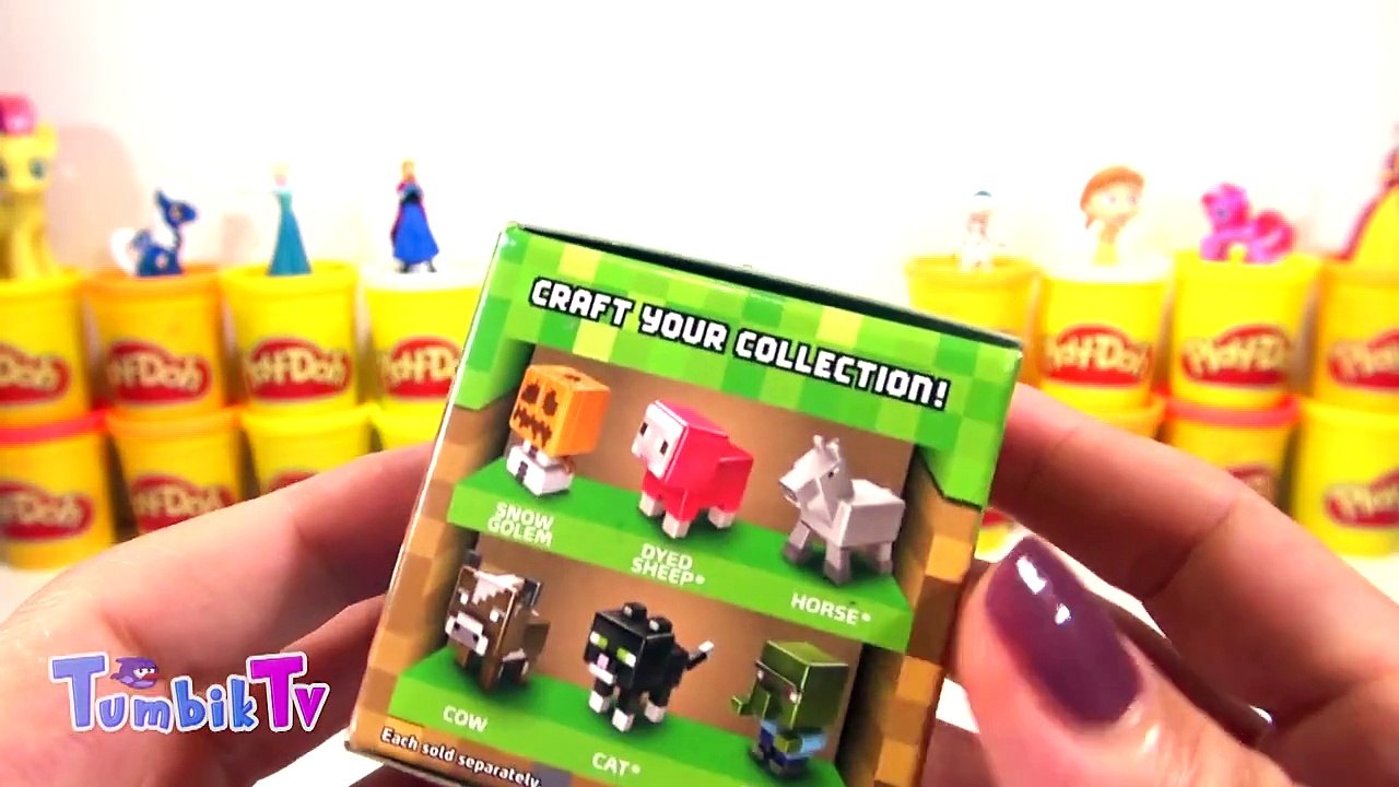 Karlar Ülkesi Olaf Dev Sürpriz Yumurta Oyun Hamuru - Frozen Oyuncakları, Elsa, Anna, Minecraft