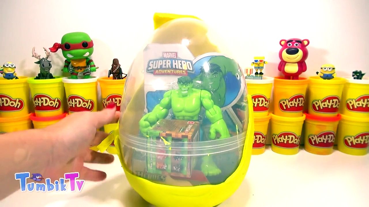 Yenilmezler Hulk Dev Sürpriz Yumurta (Oyun Hamuru) Avengers Hulk Oyuncakları, İron Man