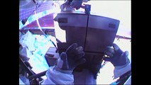 Space Station Crew Restores Full Power to the Complex During a Shortened Spacewalk
