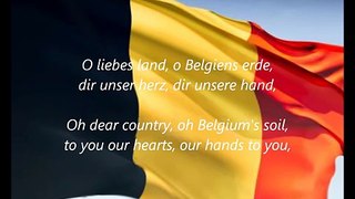 Belgian National Anthem - 'La Brabançonne' (FR DE NL EN)