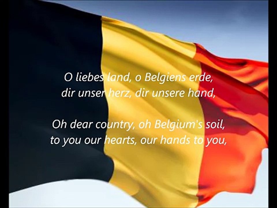 Belgian National Anthem - 'La Brabançonne' (FR DE NL EN)