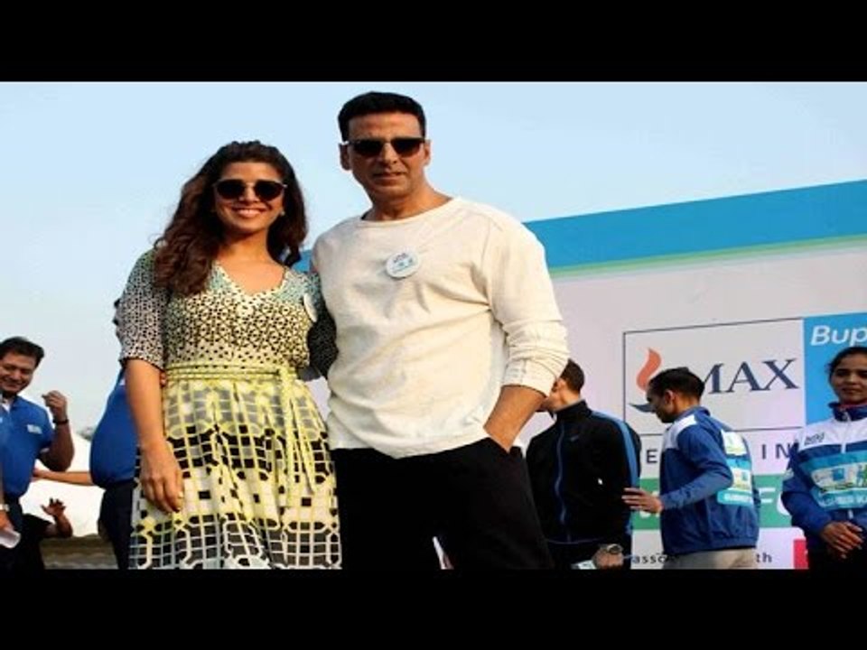 Akshay Kumar visit at 4th Max Bupa Walk for Health