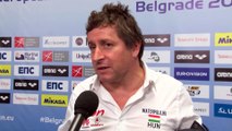 Interviews after Hungary won by 25:0 against Portugal – Women Preliminary, Belgrade 2016 European Championships