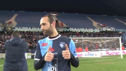 Résumé de HAC - Paris FC (2-1) du 15/01/2016