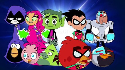 Télécharger la video: Angry Teen Titans Go!(angry birds meet teen titans go)parody