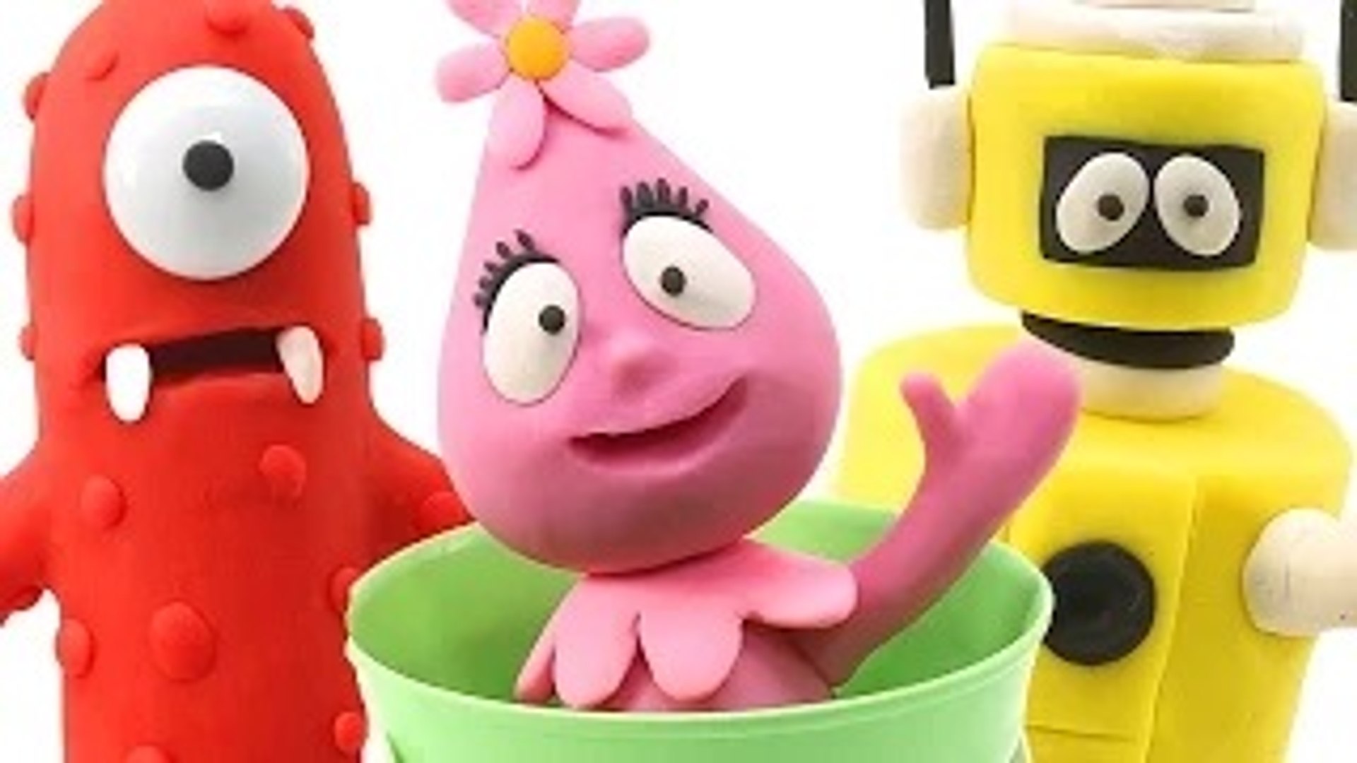 yo gabba gabba play doh