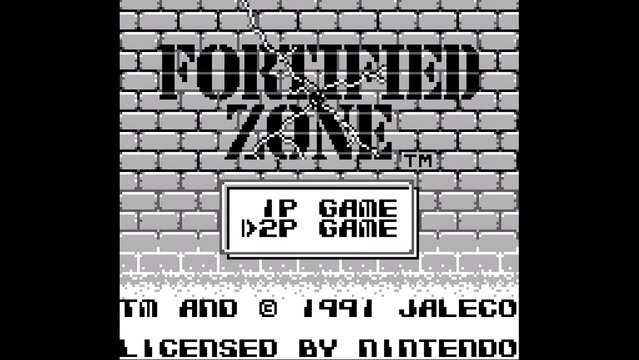 First Level - PrIm - Fortified Zone - Gameboy