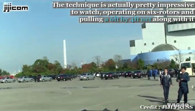 Tokyo's anti drone sqaud takes down insurgents using their own police drones