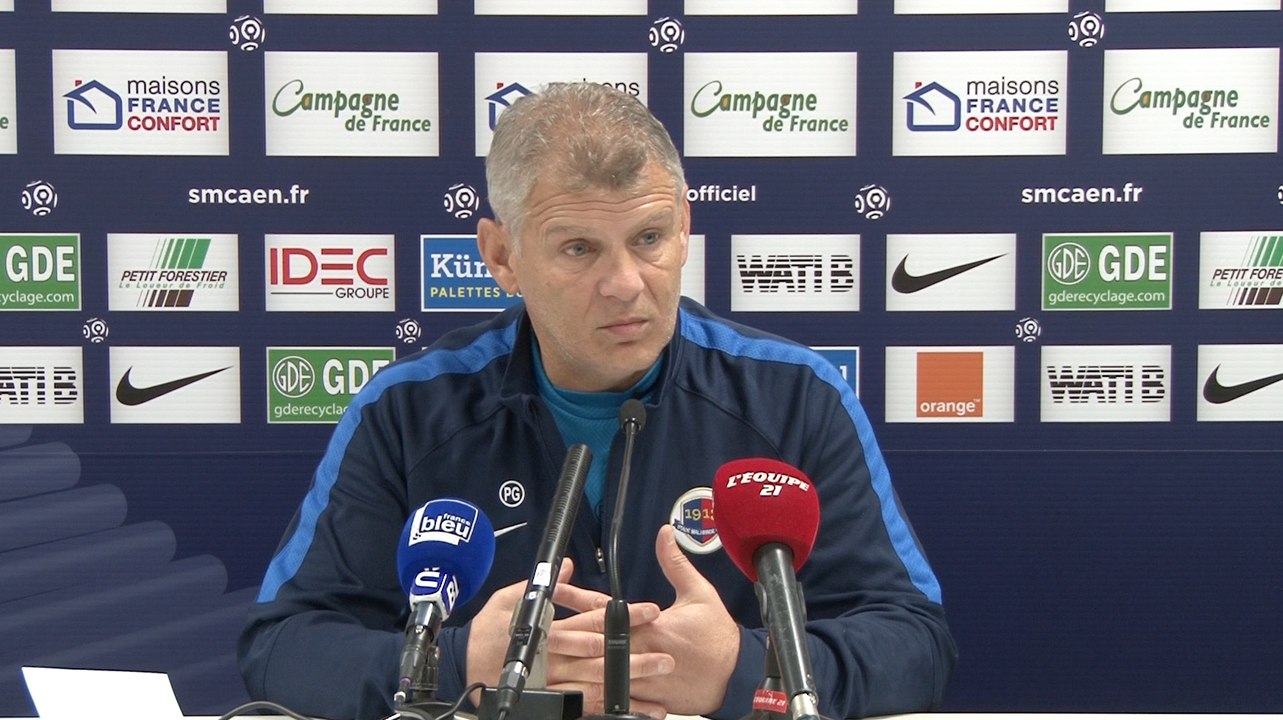 La conférence de presse avant SMCaen - Marseille