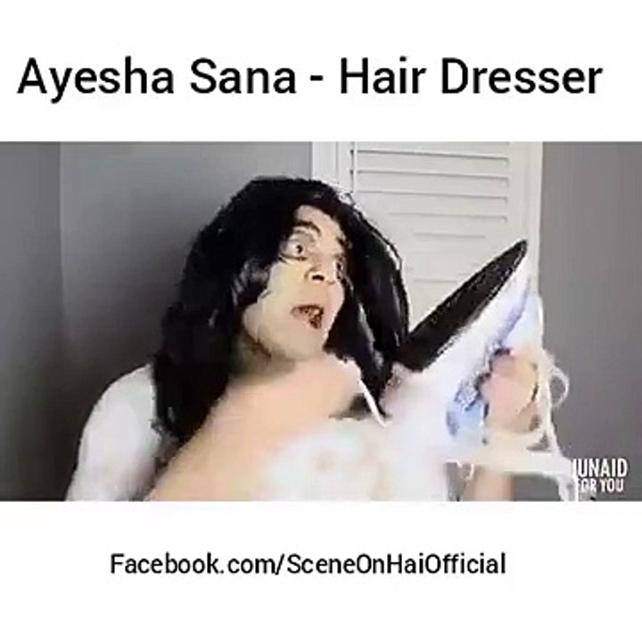 See Reaction of Ayesha Sana From Front Camera – Hilarious Parody