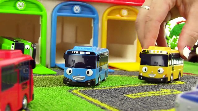 Мультики про машинки: Автобус Тайо! Тайо заболел. Игрушки из мультфильма 타요 꼬마버스