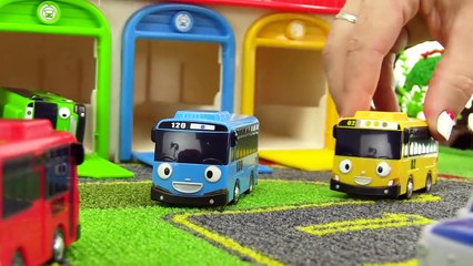 Мультики про машинки: Автобус Тайо! Тайо заболел. Игрушки из мультфильма 타요 꼬마버스