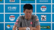 Kei Nishikori press conference (2R) | Brisbane International 2016