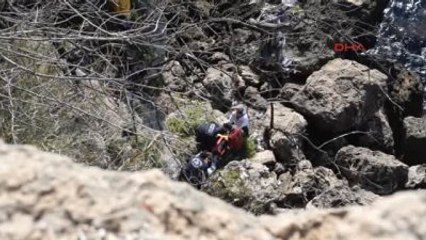 Antalya Falezlerden Düşen Liseliye Kurtarma Operasyonu