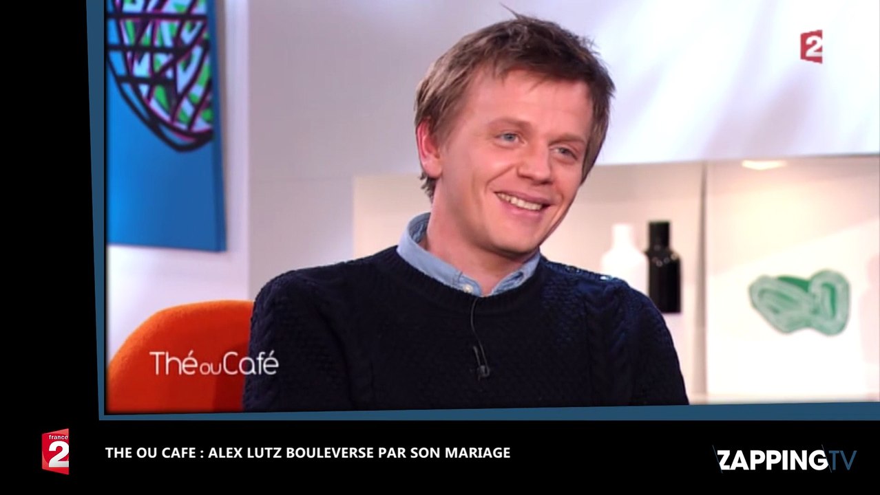 Thé ou café : Alex Lutz bouleversé par son mariage, il dit tout ! (Vidéo)