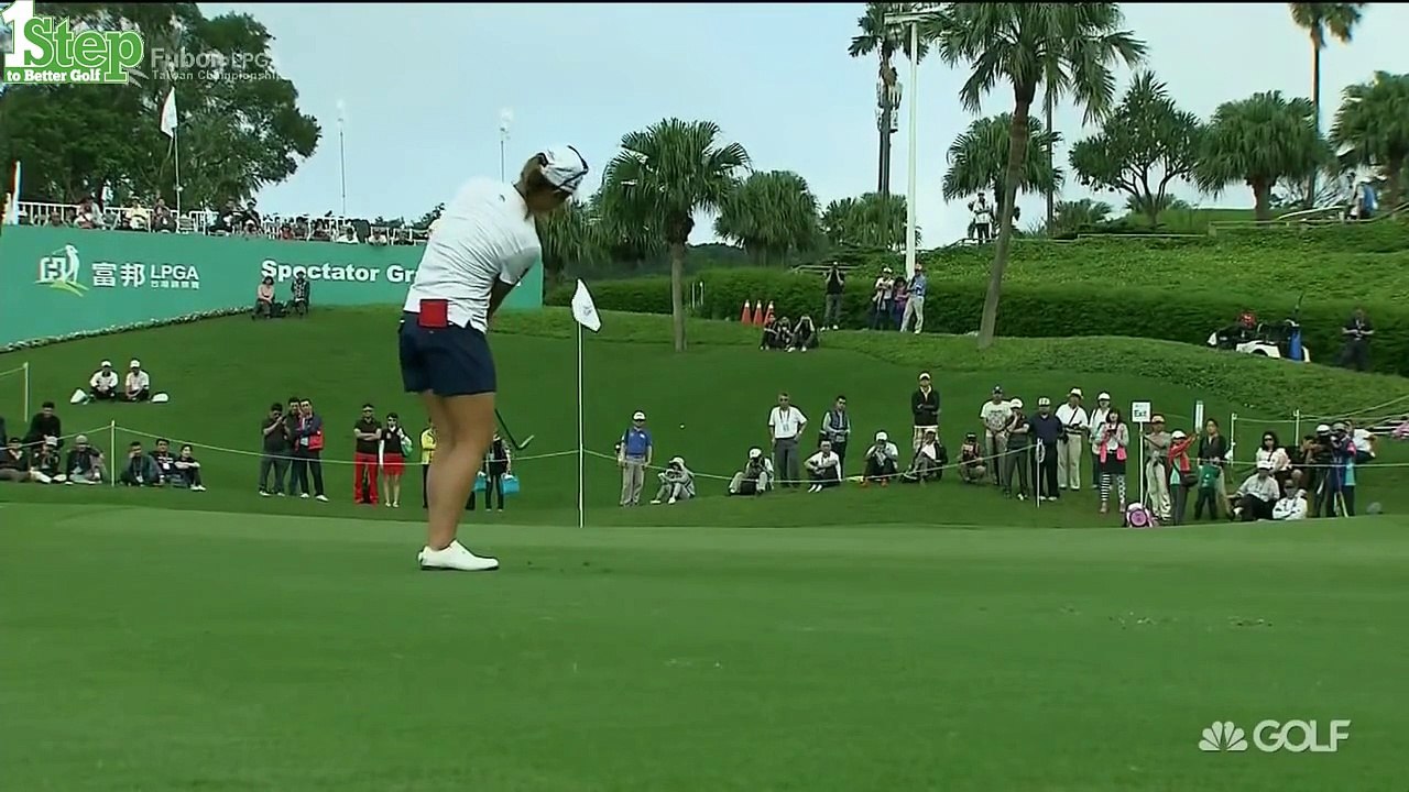 Champion Lydia Kos Great Golf Shots from 2015 Fubon LPGA Tournament