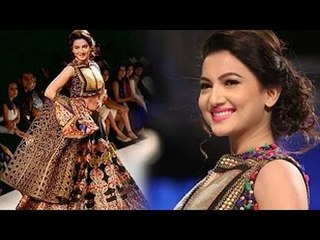 Gauhar Khan Walks The Ramp For Designer Shruti Sancheti