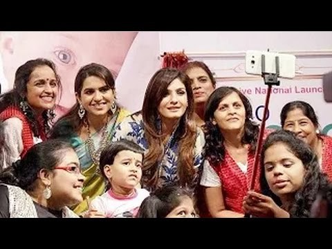 Raveena Tandon Unveils A Birth Defect Awareness Campaign