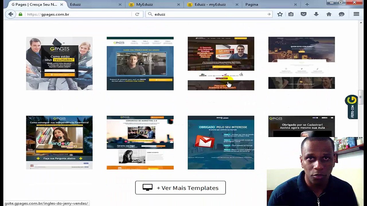 Como Criar Páginas de Captura, Páginas de Vendas Com Eduzz - GRÁTIS