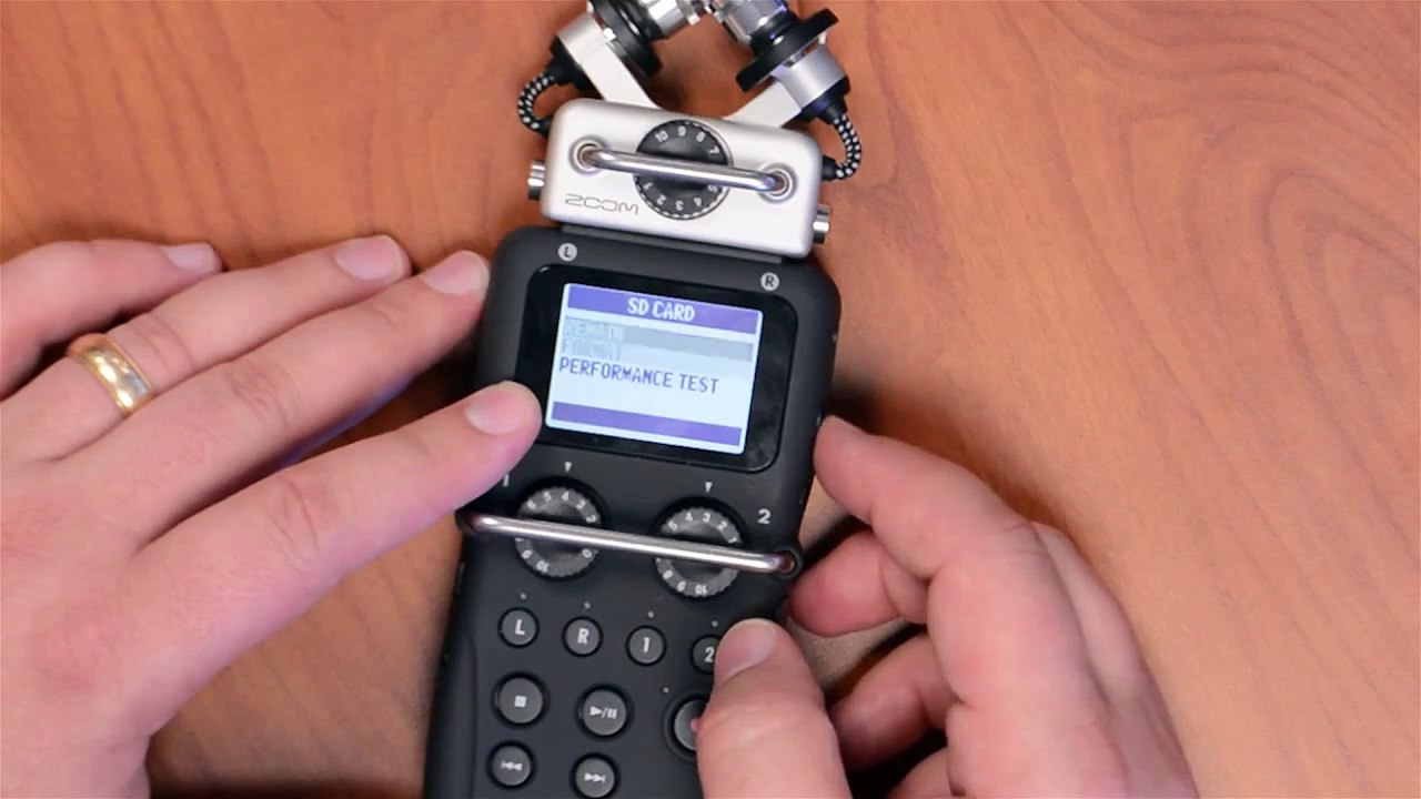 Zoom H5 handy recorder basics