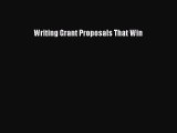 Download Writing Grant Proposals That Win PDF Free