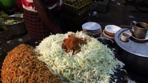 Chennai Street Food - Egg Noodles Prepared for 40 People - Indian Street Food