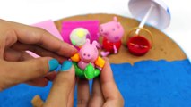 Peppa Pig Play Doh Holiday Toy English episode At The Beach ep. cartoon inspired