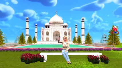 Family Taking Best Selfies With Wonders Of Earth And Singing Finger Family Children Nurser