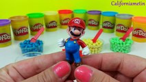 Play Doh Dippin Dots Ice cream Surprise Super Mario Sebastian The Crab Minnie Mouse Zhu Zhu Pets