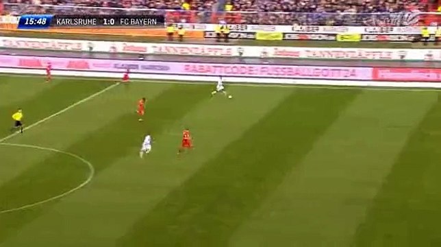 Boubacar Barry Goal - Karlsruher 1 - 0 Bayern Munich - Club Friendly - 16-01-2016