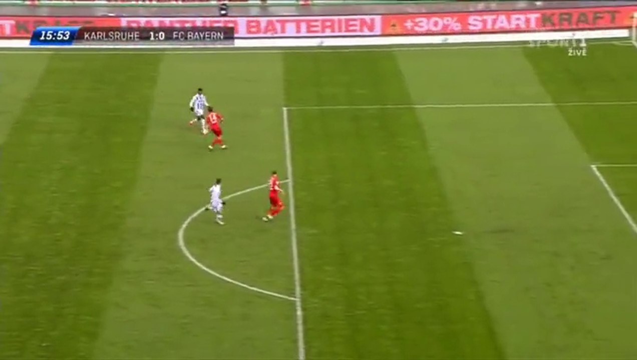 1-0 Boubacar Barry Goal International Club Friendly - 16.01.2016, Karlsruher SC 1-0 Bayern München