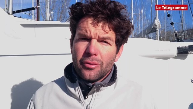 Tour de France à la voile. Nicolas Troussel répète ses gammes à Port-la-Forêt