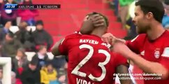 Arturo Vidal 1-1 Amazing _ Karlsruhe v. FC Bayern München - Friendly 16.01.2016