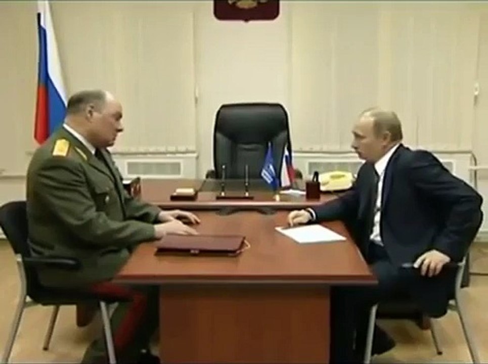 【おそロシア】野党が提出した文書を破り捨てるプーチン【激おこプーチン丸】