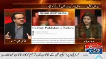 Shahid Masood reveals an astonishing article on Pakistan nukes